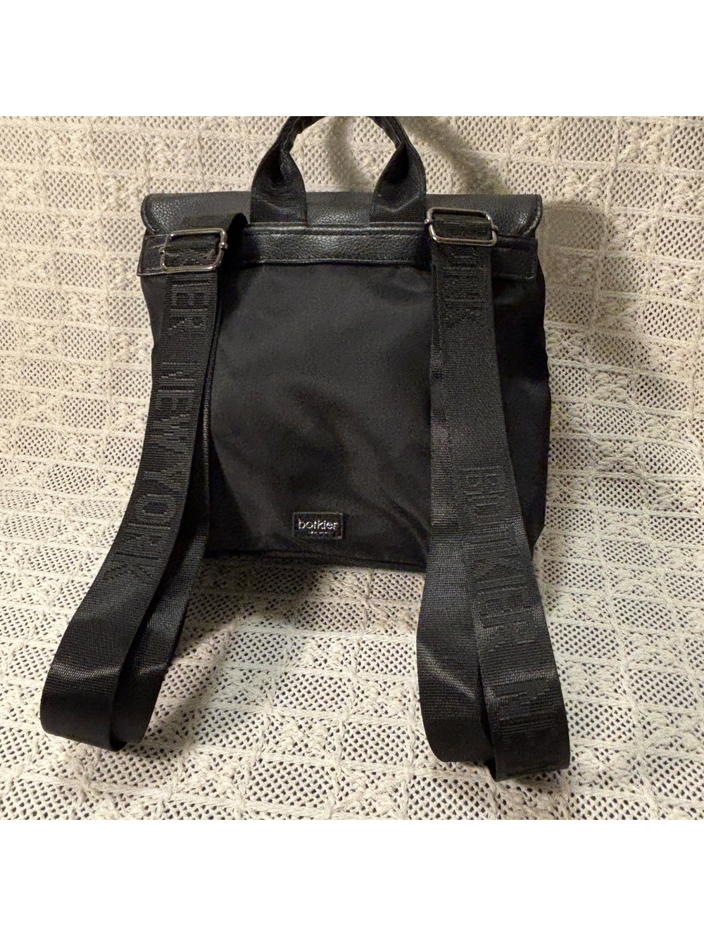 Botkier Mini Trigger Black Backpack - Picture 7 of 7